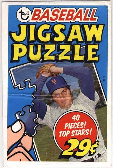 1974 Topps Jigsaw Puzzle